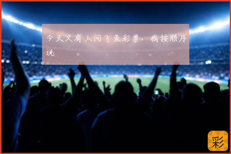 今天又有人问飞鱼彩票，我按顺序说
